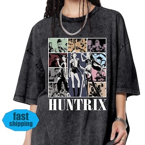 Kpop Demon Hunters T-shirt Gift For Woman,Kpop Huntrix Pin,Demon Hunter Merch,Saja Girls Fan Poster,Kpop Shirt,Jinu Manga Shirt