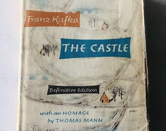 Vintage 1956 The Castle HC Book Kafka Das Schloss Translation Salter Knopf USA