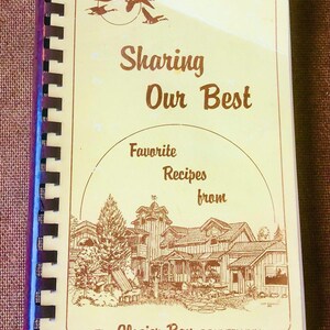 Vintage 1989 Glacier Bay Country Inn Alaska Spiral Cookbook Homestead Recipes