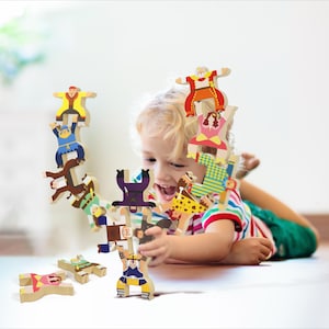 Wooden Blance Stacking Blocks