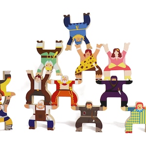 Wooden Balance Stacking Blocks