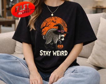 Jimothy Halloween Shirt, Stay Weird Seattle Feral Legend Tee, Viral Seattle Raccoon Tee, Round King Cottagecore Tee, Funny Trash Panda Shirt