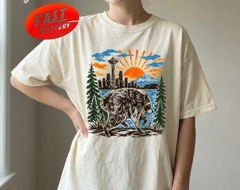 Vintage Jimothy Raccoon Shirt, Seattle Feral Legend Tee, Raccoon Meme Shirt, Round King Cottagecore Animal Tee, Funny Trash Panda T-Shirt