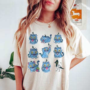 Cute Demon Hunter Tiger Comfort Colors T-Shirt, Derpy the Tiger And Bird Demon Hunter Tiger Tee, Hunters Tiger fan, Kpop Saja Boys