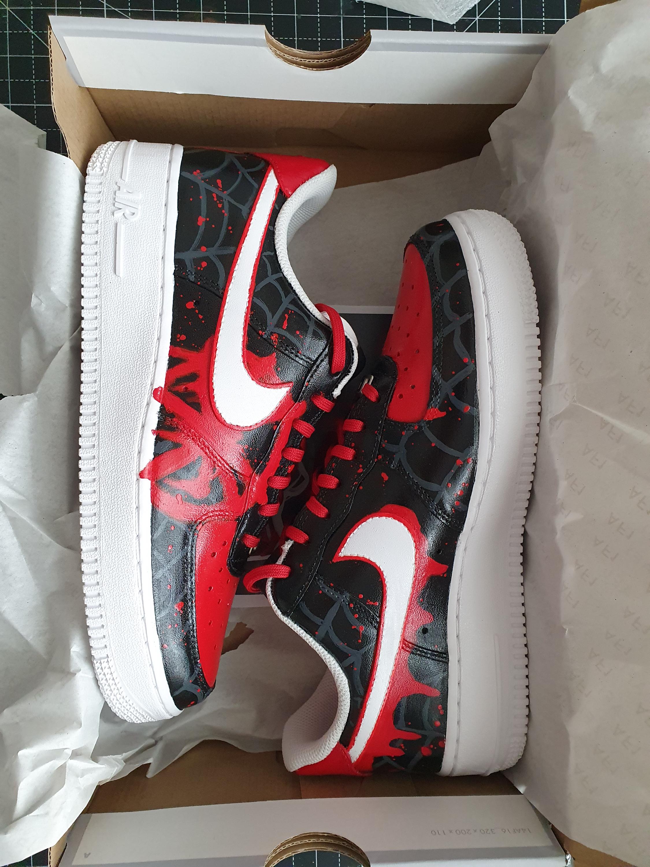 into the spider verse miles morales shoes