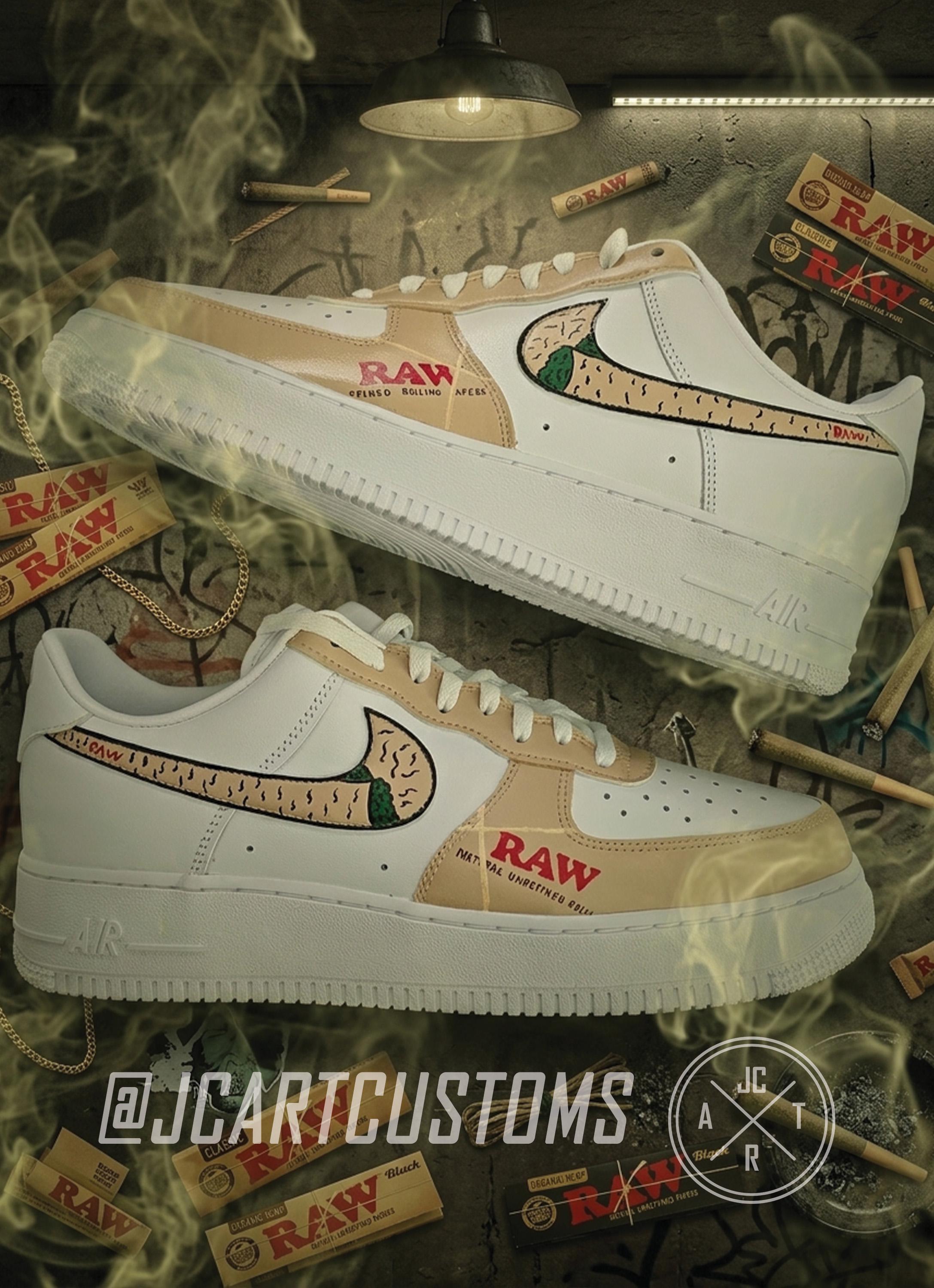 Raw nike shoe - Etsy 日本