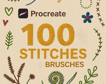 PINCEAUX POUR POINTS DE PROCRÉATION,Pinceau de broderie pour procréations,Fausse broderie,Pinceau point de croix,Points réalistes,Point de fil doré,Pinceau à coudre