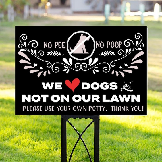 How Do You Get Dogs To Not Poop On Your Lawn