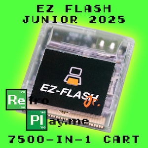 Ez-Flash Junior 7500-in-One flashcart for GB, GBC, GBA!