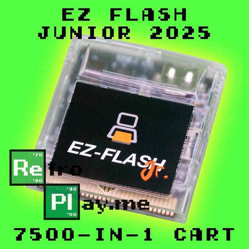 Micro Sd Ez Flash Junior Gba Ez-Flash Junior 7500-in-One Flashcart