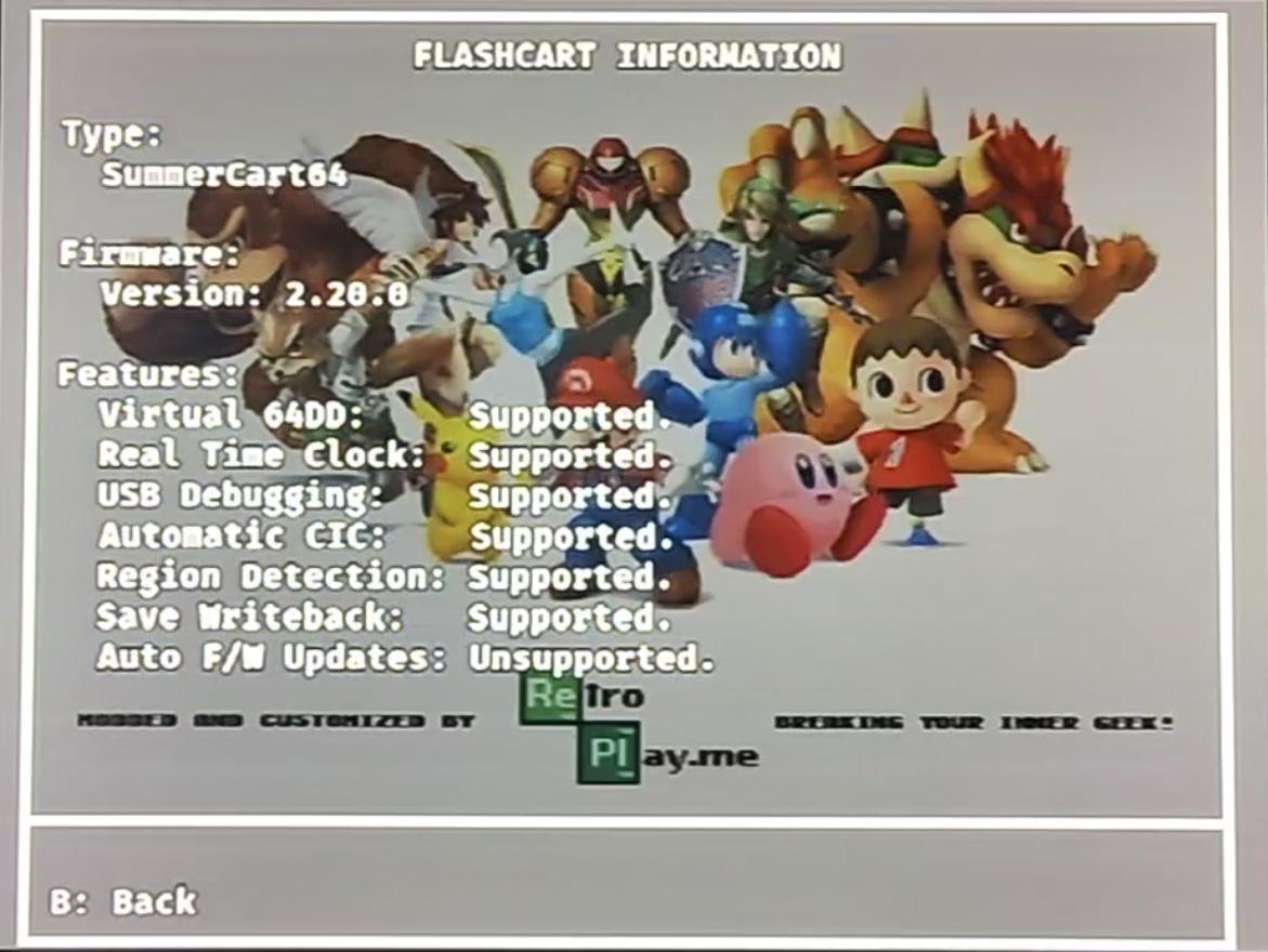 Customized Summercart64 30000-in-one Flashcart N64/DD! - Etsy Canada