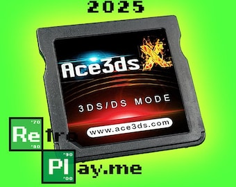 Ace3DS X 65000-in-One cartridge! GameBoyColor / GameBoyAdvance / NDS/DSi/2DS/3DS