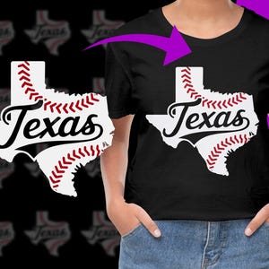 Texas Map Baseball PNG, Free Commercial use, Instant Download