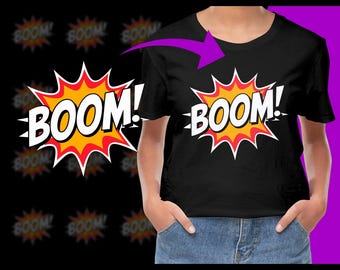 Boom Comic  PNG, Free Commercial use, Instant Download