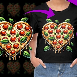 Pizza Love Heart Pizza Maker PNG, Free Commercial use, Instant Download