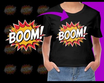Boom Comic PNG, Free Commercial use, Instant Download
