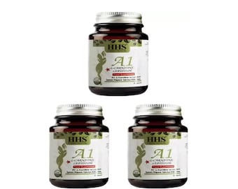 al l carnitine lepidium HHS A1 - L-carnitine Lepidium - Herbal Supplement 2 Box=60 Capsules
