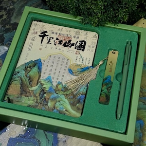 Papelería japonesa, elegantes artículos de escritura para amantes de la papelería, adorable set de papelería, único y bonito set de papelería, útiles escolares