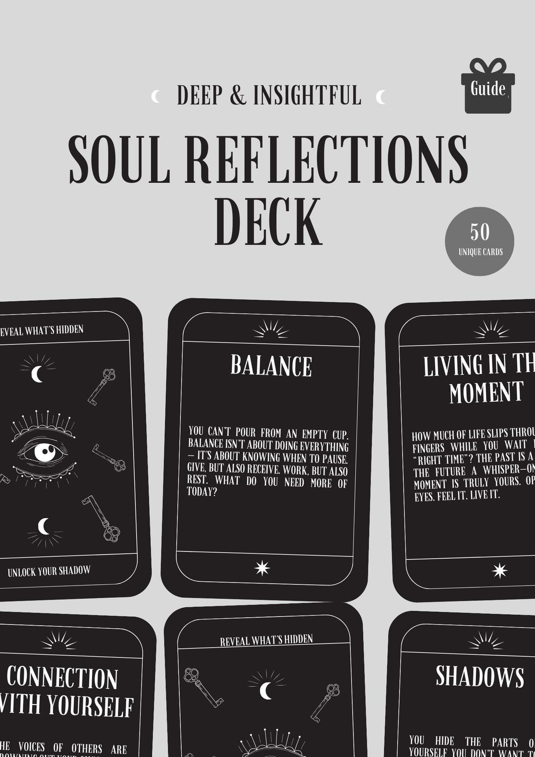 Shadow Work Deck Etsy