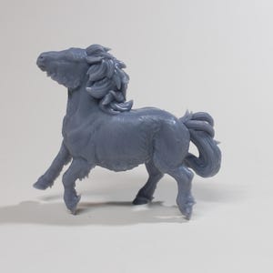 Shetland Gelding &#39;Oziboo&#39; - Unpainted 3D Printed Resin Model Horse - Bexbee