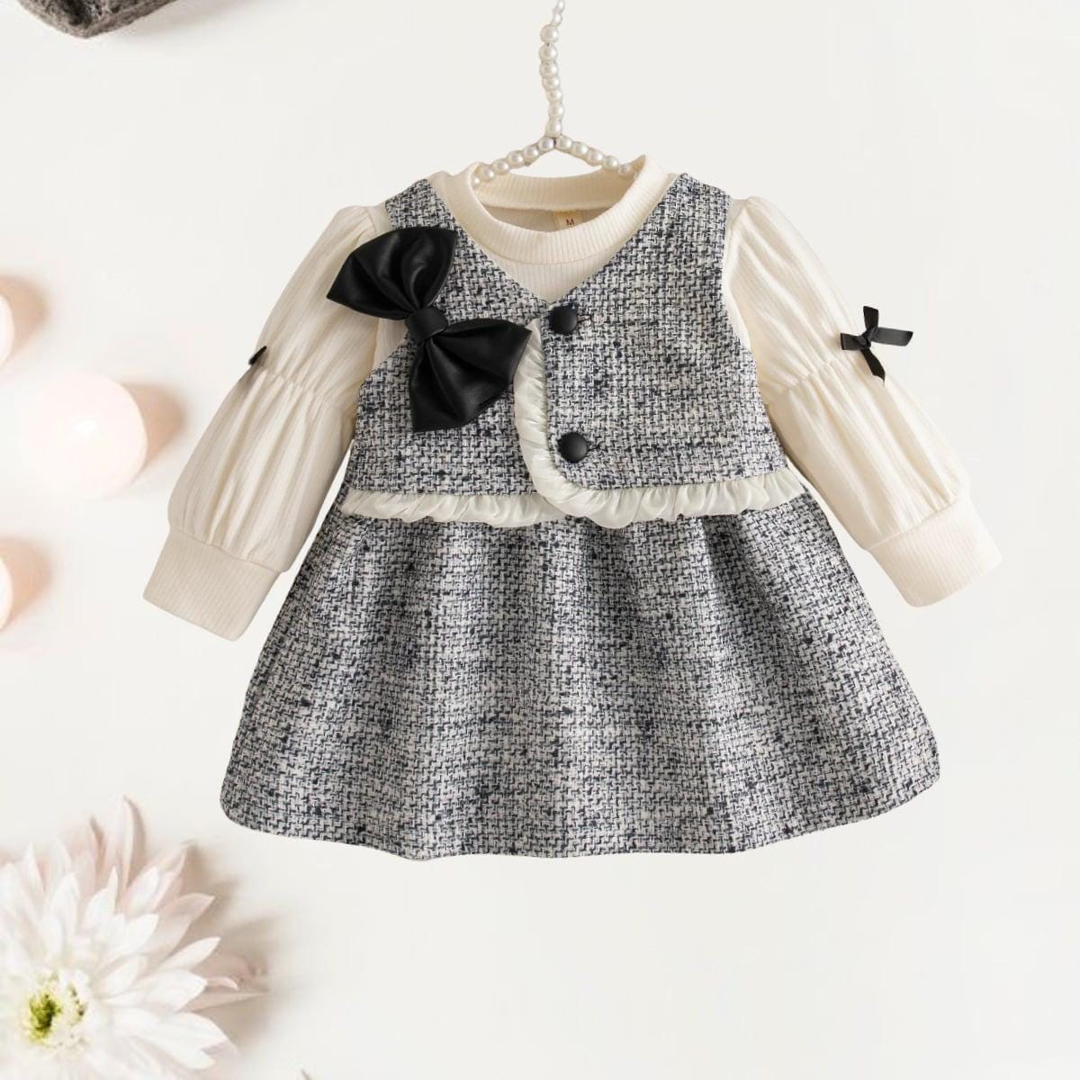 Plaid Bow Dress - Etsy