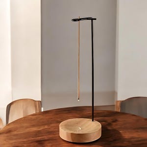 Porta incenso in legno: bruciatore a bastoncino capovolto, decorazione per aromaterapia