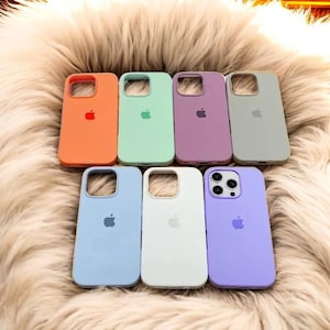 Étui en silicone MagSafe pour iPhone - Étui élégant et protecteur pour tous les modèles