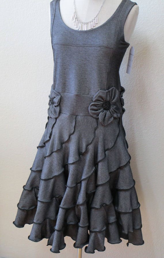dark grey tank dress Sophie Dress