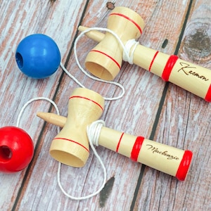 Japanese Kendama-Personalized Balance Toy - Street Toy-Gift for Him-Recovery Training Toy-Juggling Toy-wooden toys-Skill Toys-birthday gift