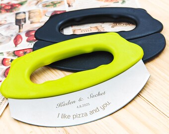 Cortador de pizza personalizado: regalo de cocina personalizado