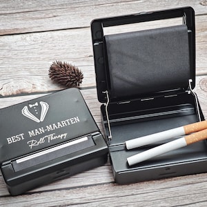 Custom cigarette rolling machine, 78mm handheld cigarette rolling machine, suitable for tobacco cigarette rolling machine, best man gift