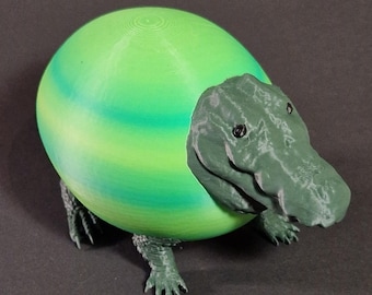 Glorbo Fruttodrillo Figurine – Funny Meme Collectible, 3D Printed Desk Decor, Internet Culture Gift