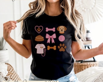 Puppy Elements Graphic Tee – Dog Lover Unisex T-Shirt
