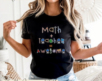 Teacher Appreciation T-shirt - wiskundeliefhebber cadeau, klaskleding