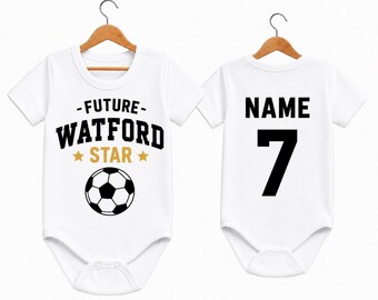 Personalised Watford Baby Grow | Future Watford Star