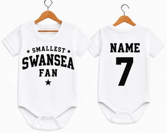 Personalised Swansea Baby Grow | Smallest Swansea Fan