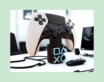 Console Controller Stand, Glow in the dark, Minimal Holder for Desk Setup