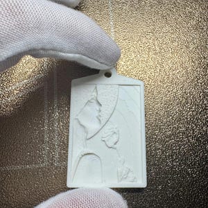 Mini Lithophane Keychain – Custom 3D Photo Keyring for Loved Ones