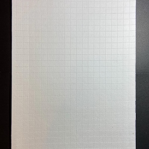 BLANK A4 300g/m2 perforiertes Löschpapier: Weiß auf Weiß - Feinste Qualität