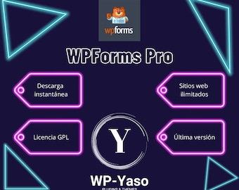 WPForms Pro - Plugin per moduli WordPress, aggiornamenti a vita, GPL