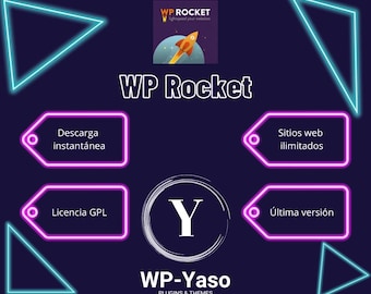 WP Rocket - WordPress cache-plugin, levenslange updates, GPL
