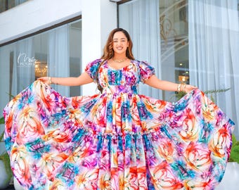 sachin and babi light blue dress Lady In Green Habesha Kemis Chiffon Dress With Sheer Bell Sleeves and Top