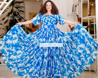 sachin and babi light blue dress Winta Habesha Chiffon Xs main image 0