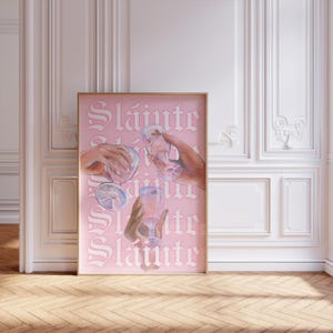 Aesthetic Cocktails | Irish printable wall print | Slainte