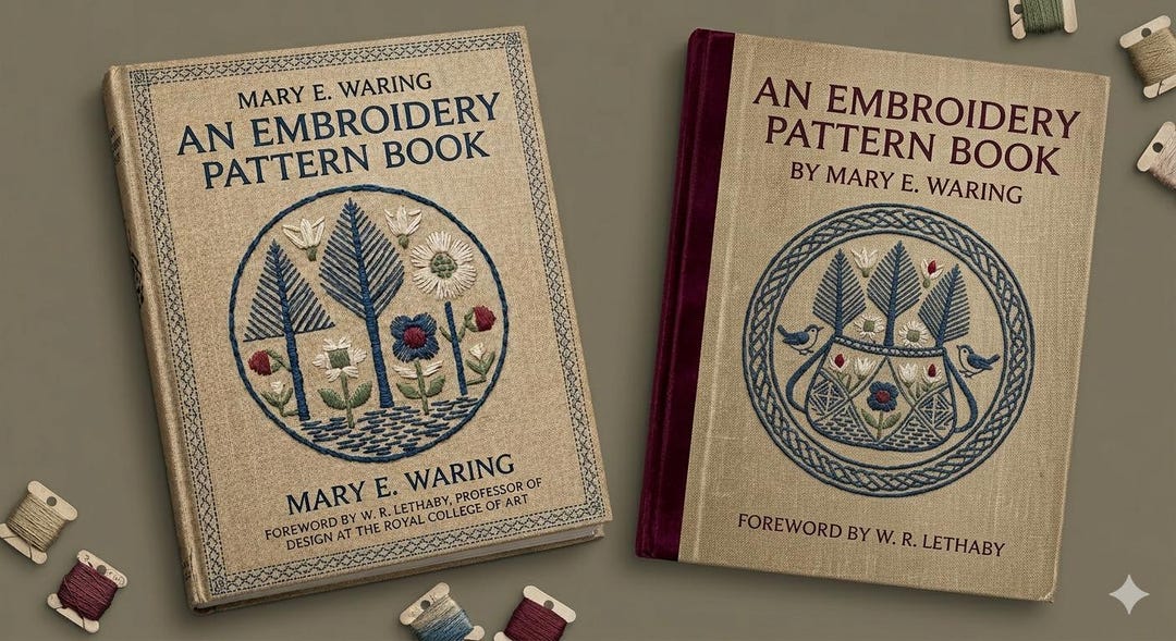 Embroidert Pattern Books Vintage Embroidery Pattern Book – Geometric & Floral Designs (digital ...