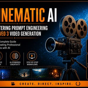 Guide till AI-videobehärskning: Veo 3 Prompt Engineering för filmskapare (PDF-nedladdning)
