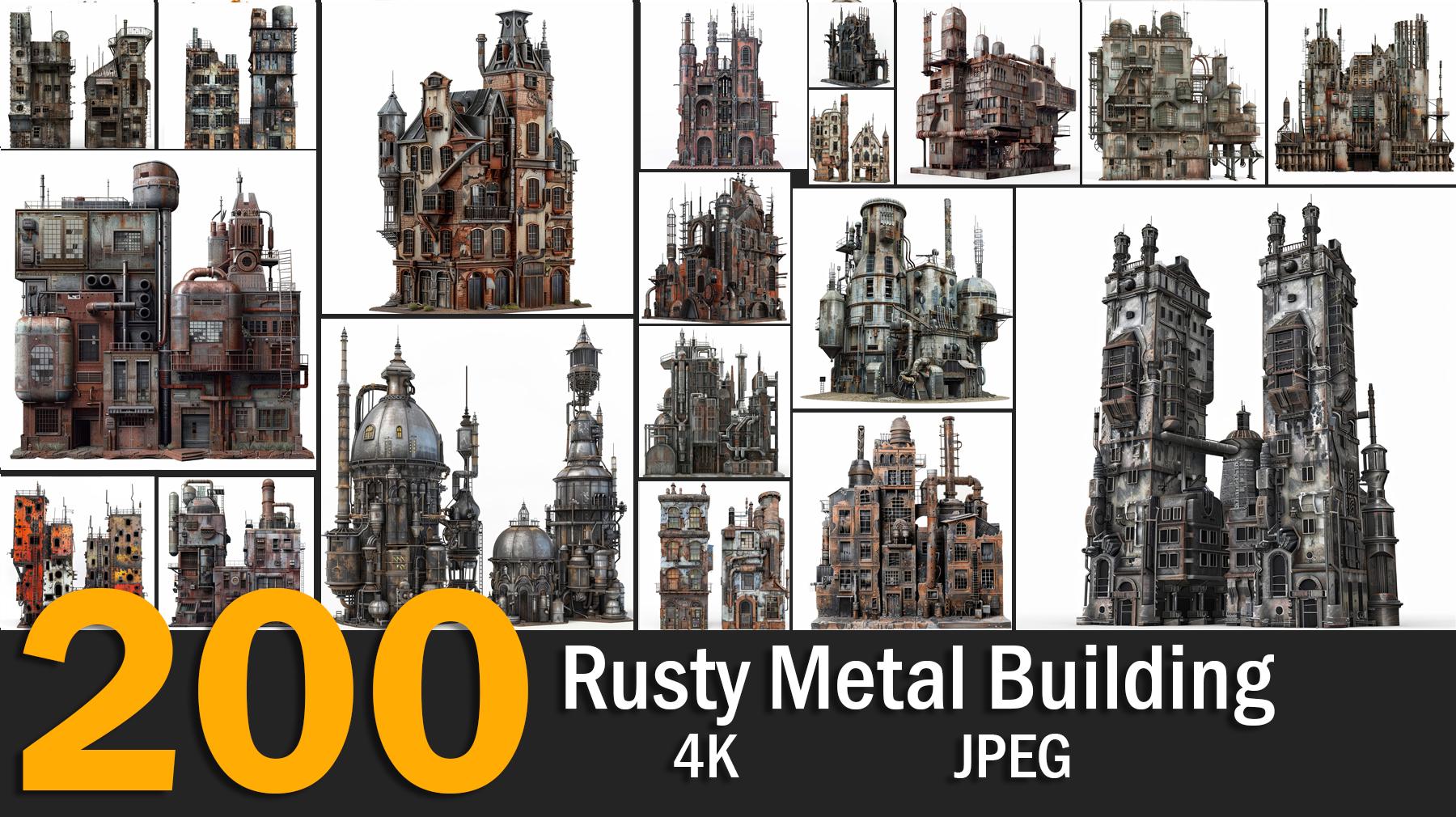 Rusty Metal Building - 200 High-resolution Images - Etsy