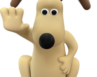 Figura gigante de Gromit de 26,7 cm (10,5 pulgadas).