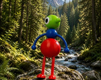 Big Walk Figure Freestanding – Desk Figure | Select Your Colour! Art Figurine | Playful Desk Decor Gift