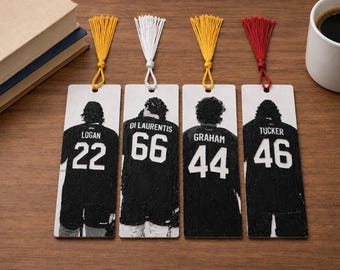 Off-Campus Character Bookmarks – Graham, Tucker, Logan, Di Laurentis (Prime Video Series)